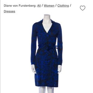 Diane von Furstenberg wrap dress. New. Size 8